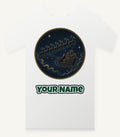 Sleigh Across the Night Sky Personalised Christmas T-Shirt and Hoodie