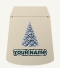 Snow Dusted Blue Spruce Personalised Santa Sack