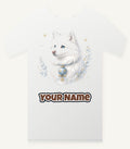 Snowy White Dog Bauble Personalised Christmas T-Shirt and Hoodie