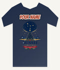 Southern Cross Christmas Tree Personalised Kids and Baby Christmas Tee