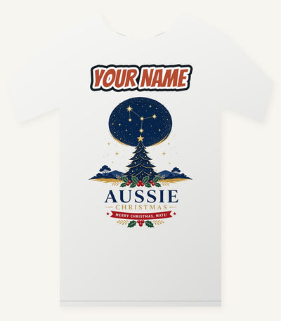 Southern Cross Christmas Tree Personalised Christmas T-Shirt and Hoodie