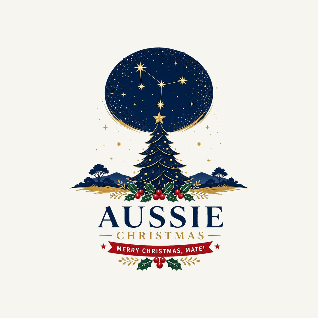 Southern Cross Christmas Tree Personalised Christmas T-Shirt and Hoodie