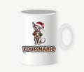 Sphynx Christmas Personalised Christmas Mug