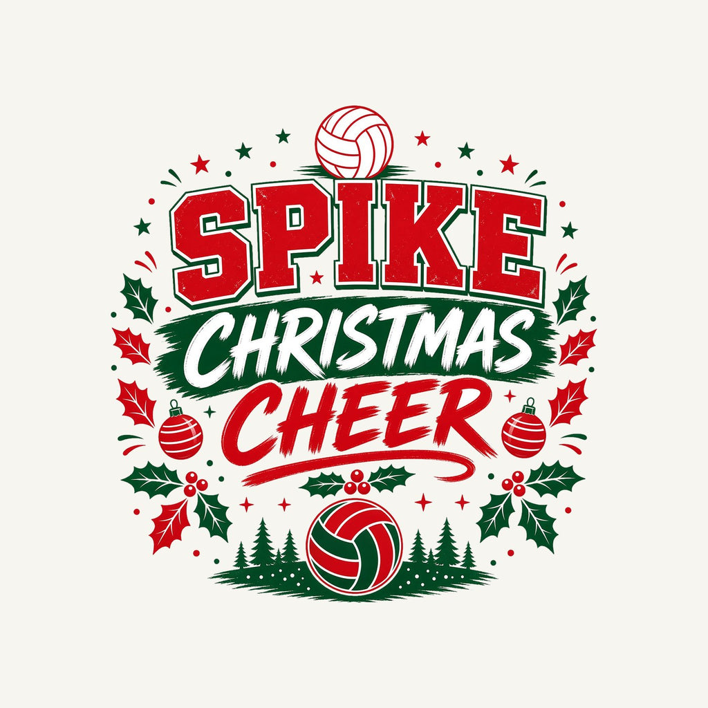 Spike Christmas Cheer Volleyball Personalised Santa Sack