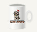 Spoodle Christmas Personalised Christmas Mug