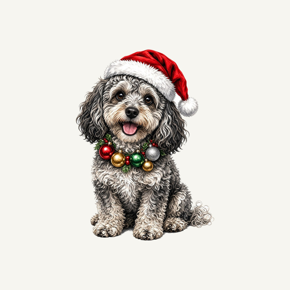 Spoodle Christmas Personalised Santa Sack