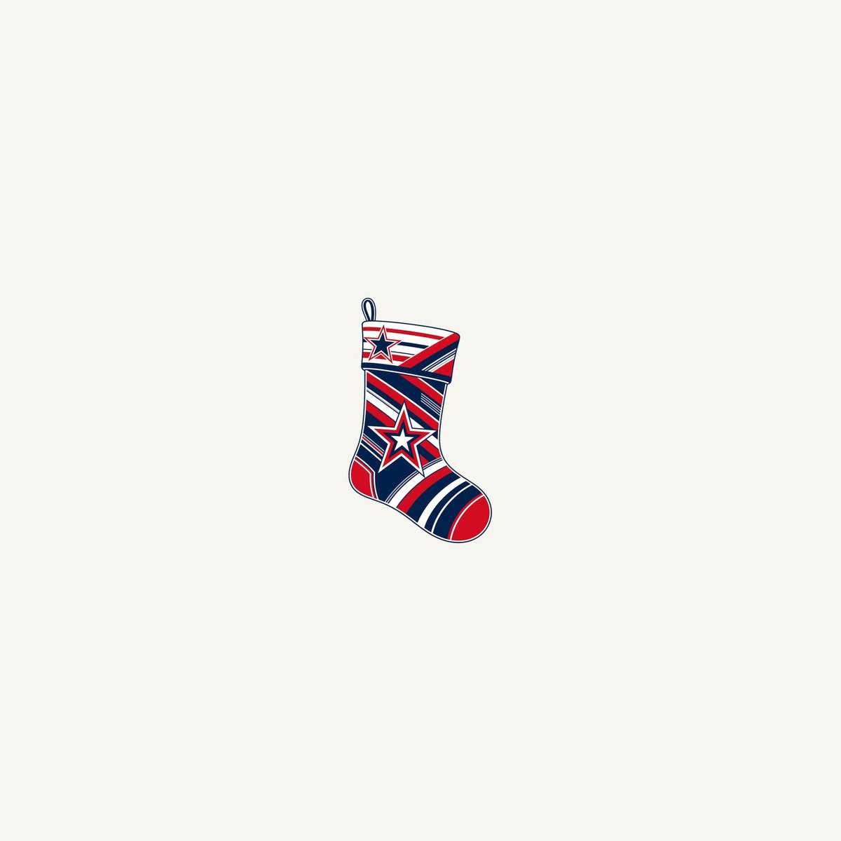 Sports Jersey Christmas Stocking Personalised Beach Towel