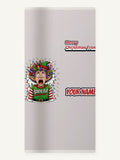 Static Elf Personalised Beach Towel