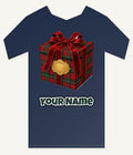 Tartan Gift Box Personalised Kids Tee and Baby Bodysuit
