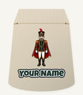 Tartan Nutcracker Soldier Personalised Santa Sack