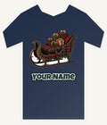 Tartan Sleigh and Gifts Personalised Kids Tee and Baby Bodysuit