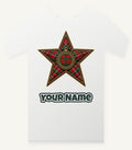 Tartan Star Ornament Personalised Christmas T-Shirt and Hoodie