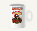 Tassie Devil Aussie Christmas Personalised Christmas Mug