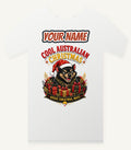 Tassie Devil Aussie Christmas Personalised Christmas T-Shirt and Hoodie
