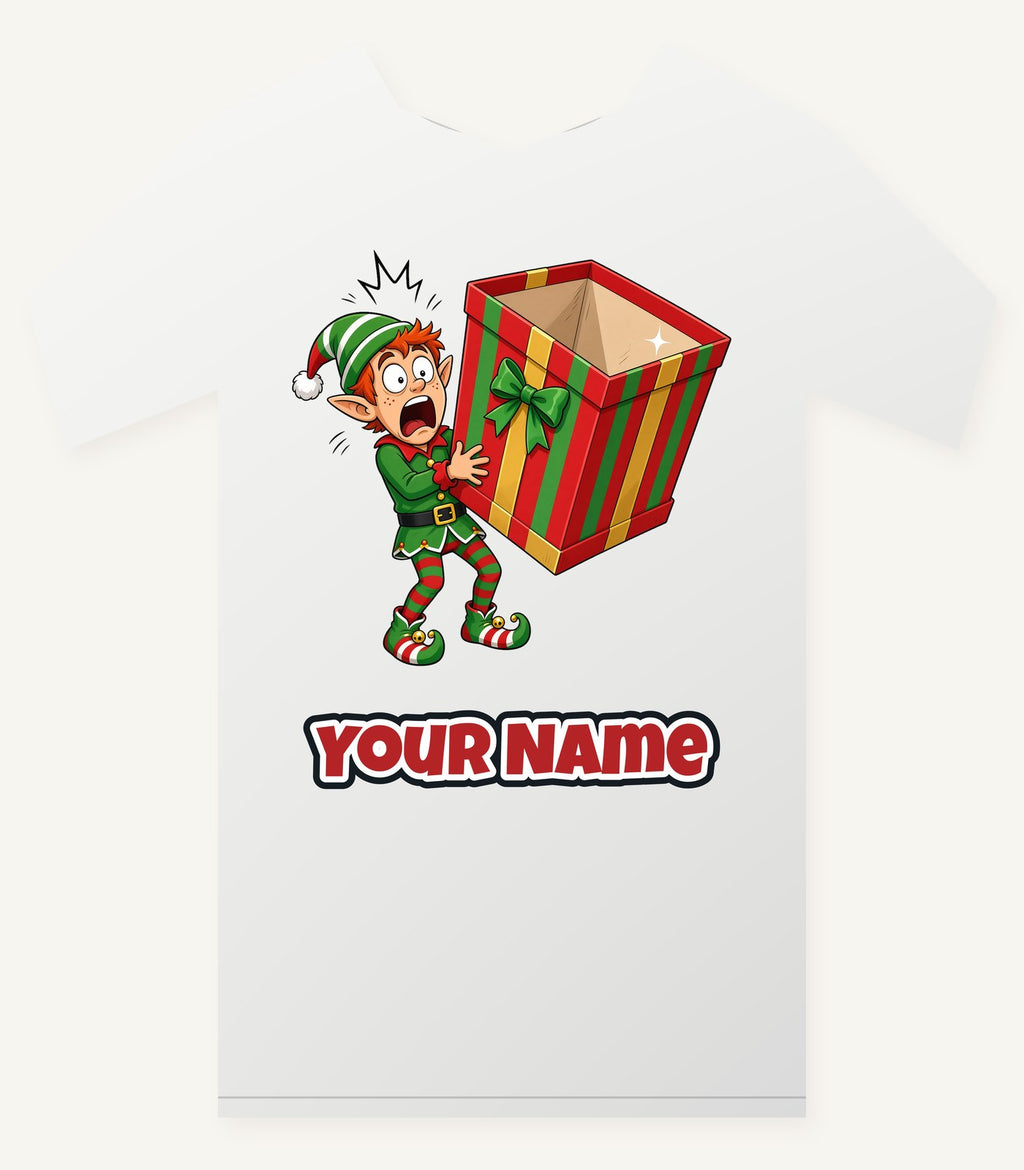 The Empty Present Personalised Christmas T-Shirt and Hoodie