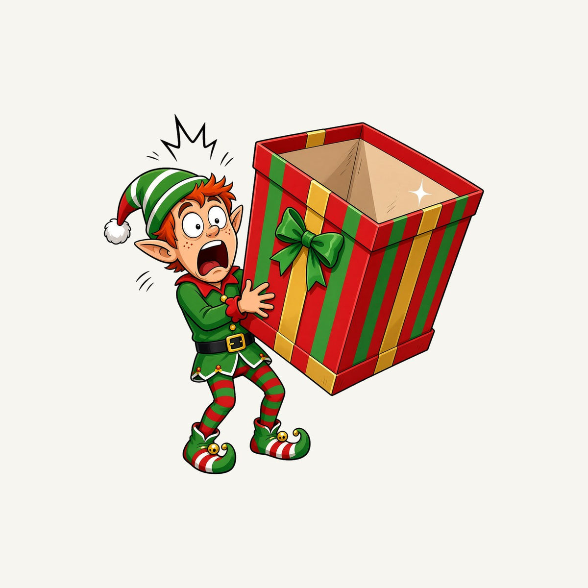 The Empty Present Personalised Christmas T-Shirt and Hoodie