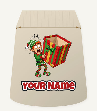 The Empty Present Personalised Santa Sack