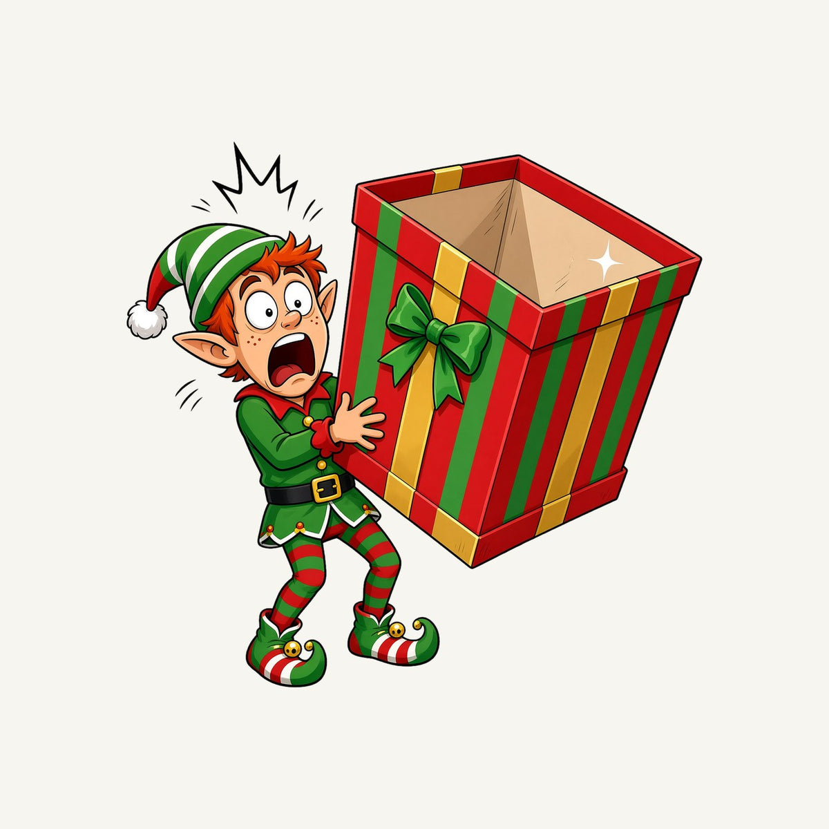 The Empty Present Personalised Santa Sack