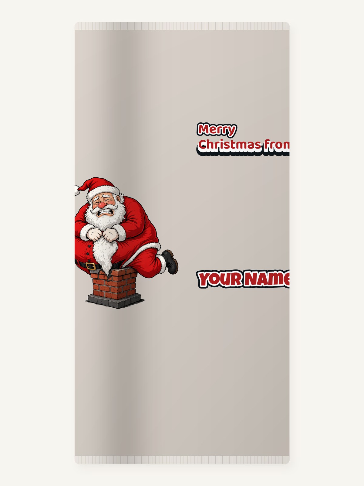 The Squeeze Personalised Beach Towel