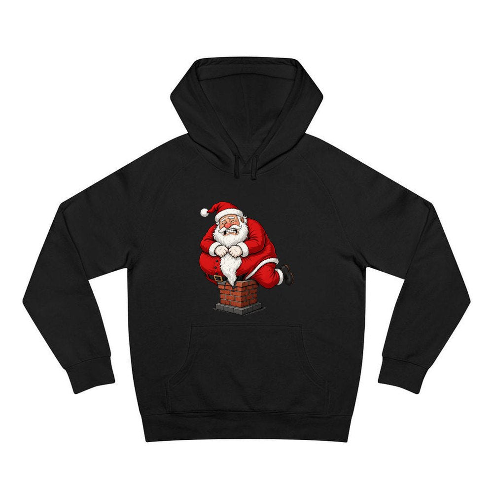 The Squeeze personalised Christmas hoodie in black