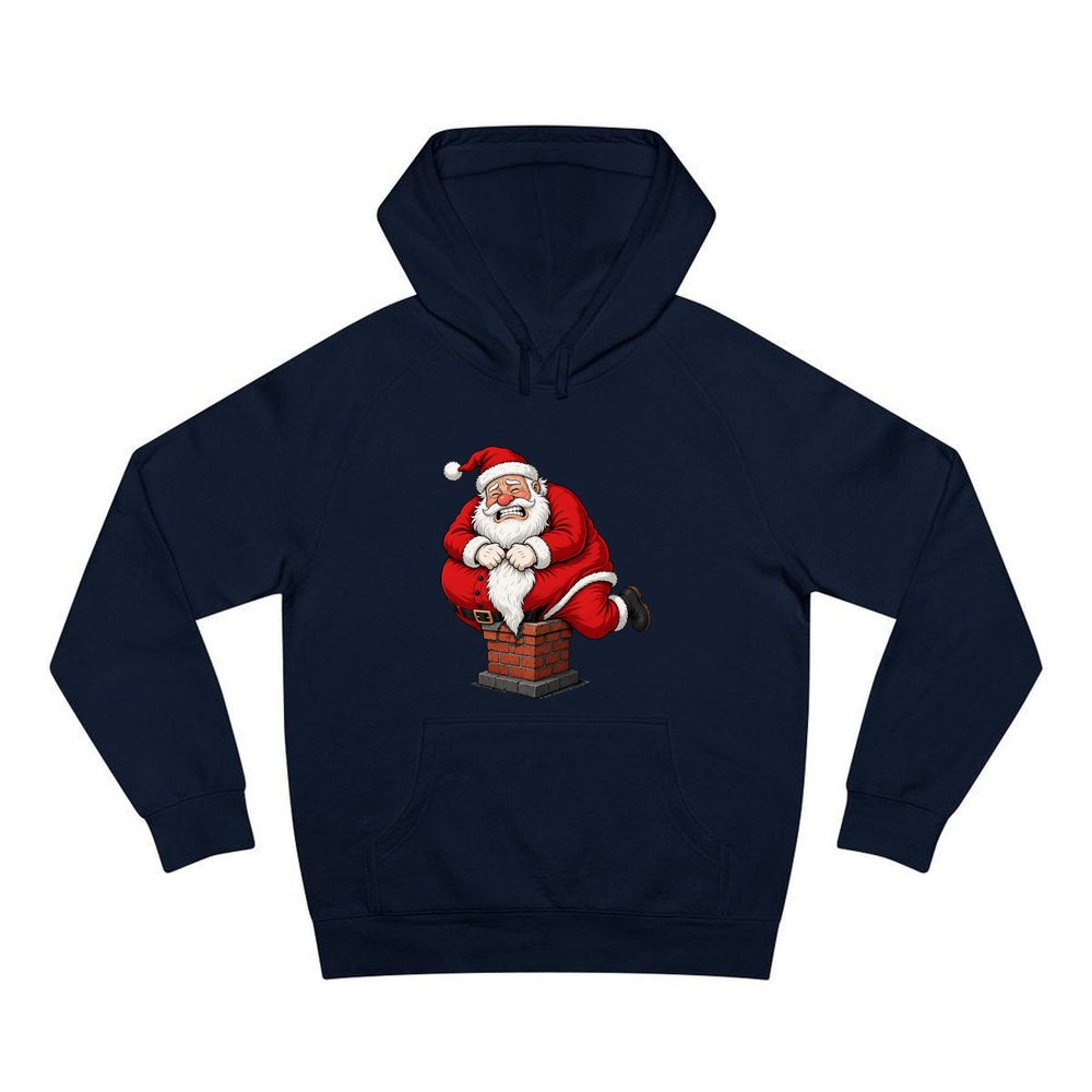 The Squeeze personalised Christmas hoodie in navy