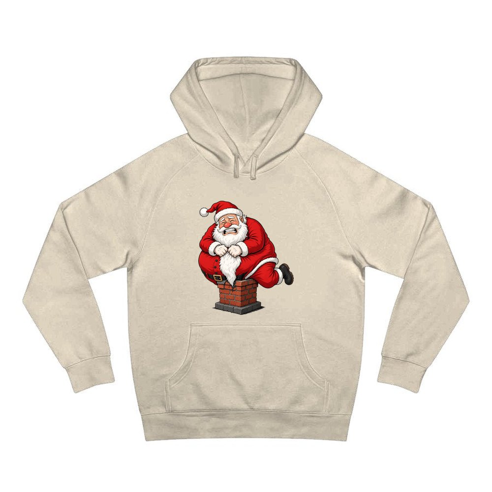 The Squeeze personalised Christmas hoodie in sand