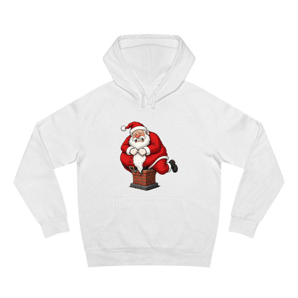 The Squeeze personalised Christmas hoodie in white