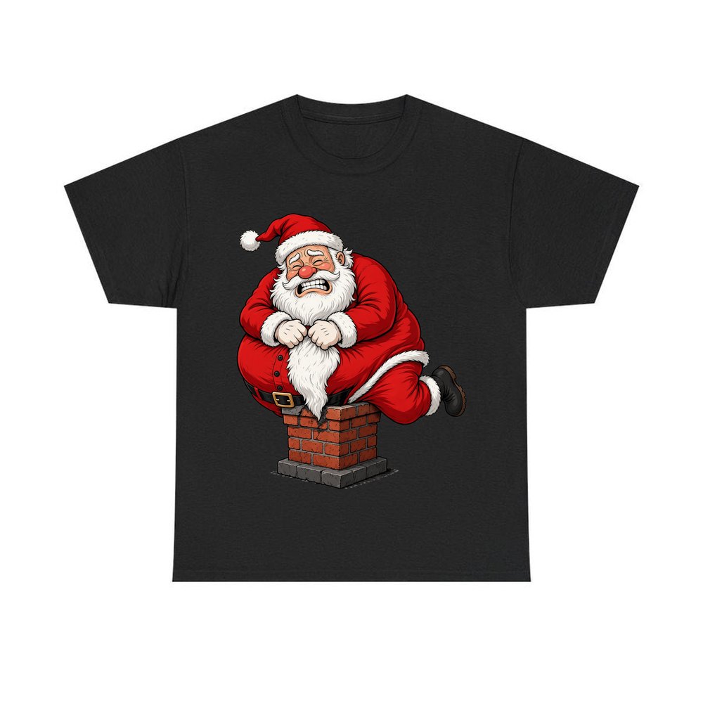 The Squeeze personalised Christmas T-shirt in black