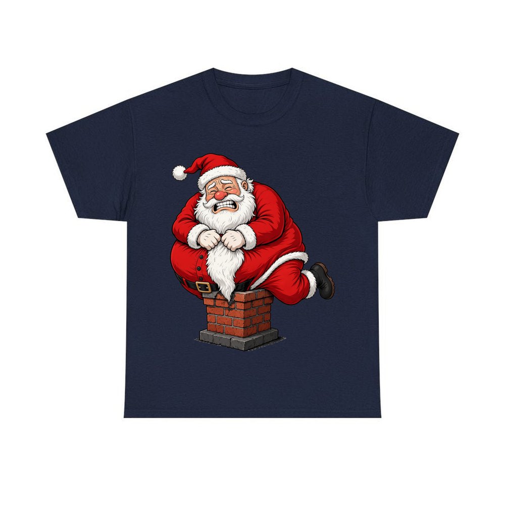 The Squeeze personalised Christmas T-shirt in navy