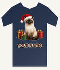 Tonkinese Christmas Personalised Kids Tee and Baby Bodysuit