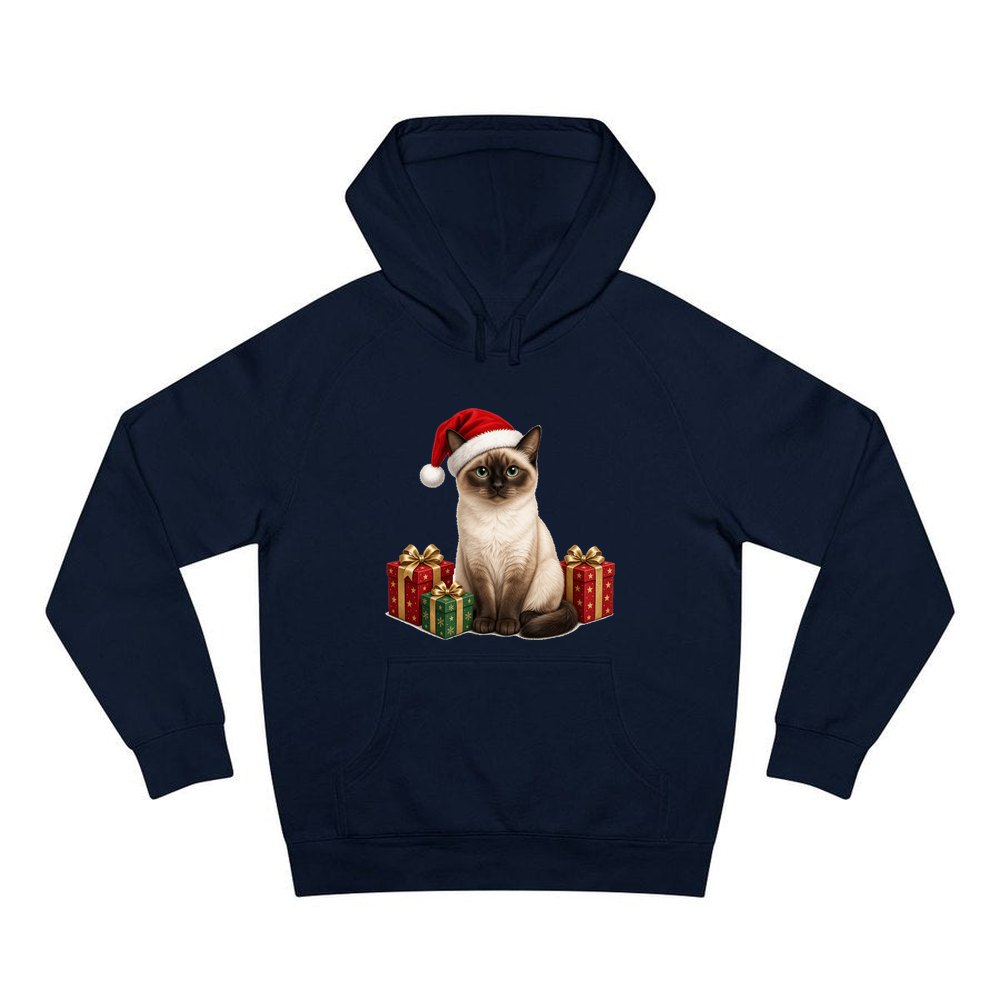 Tonkinese personalised Christmas hoodie in navy