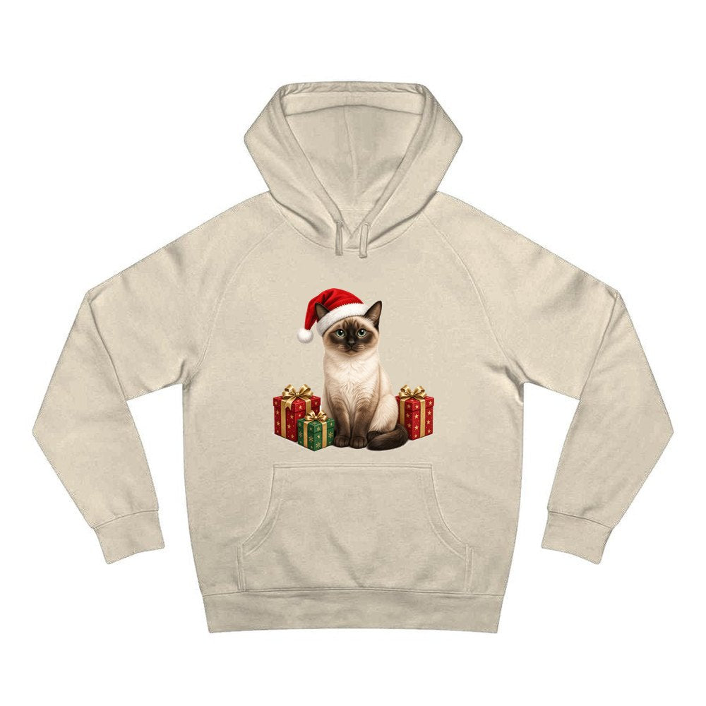 Tonkinese personalised Christmas hoodie in sand