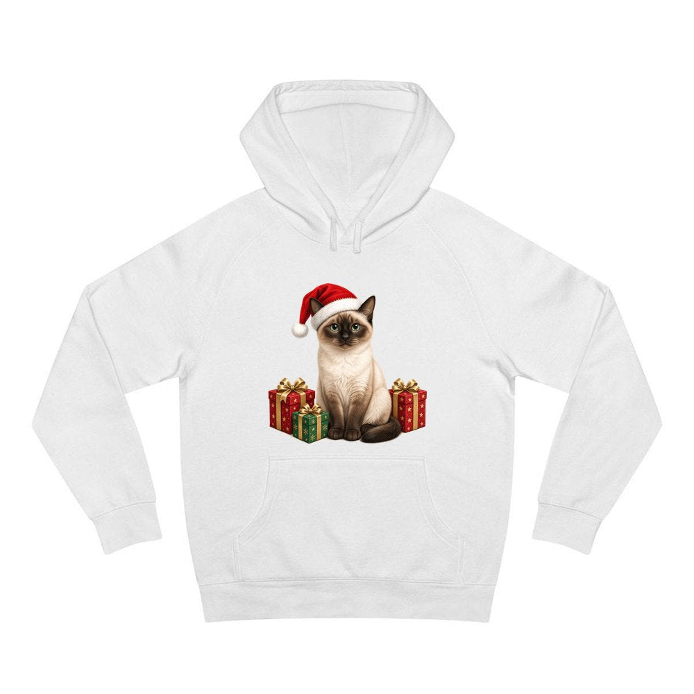 Tonkinese personalised Christmas hoodie in white