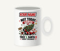 Tree 1, Santa 0 Personalised Christmas Mug
