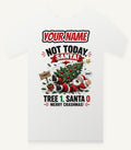 Tree 1, Santa 0 Personalised Christmas T-Shirt and Hoodie