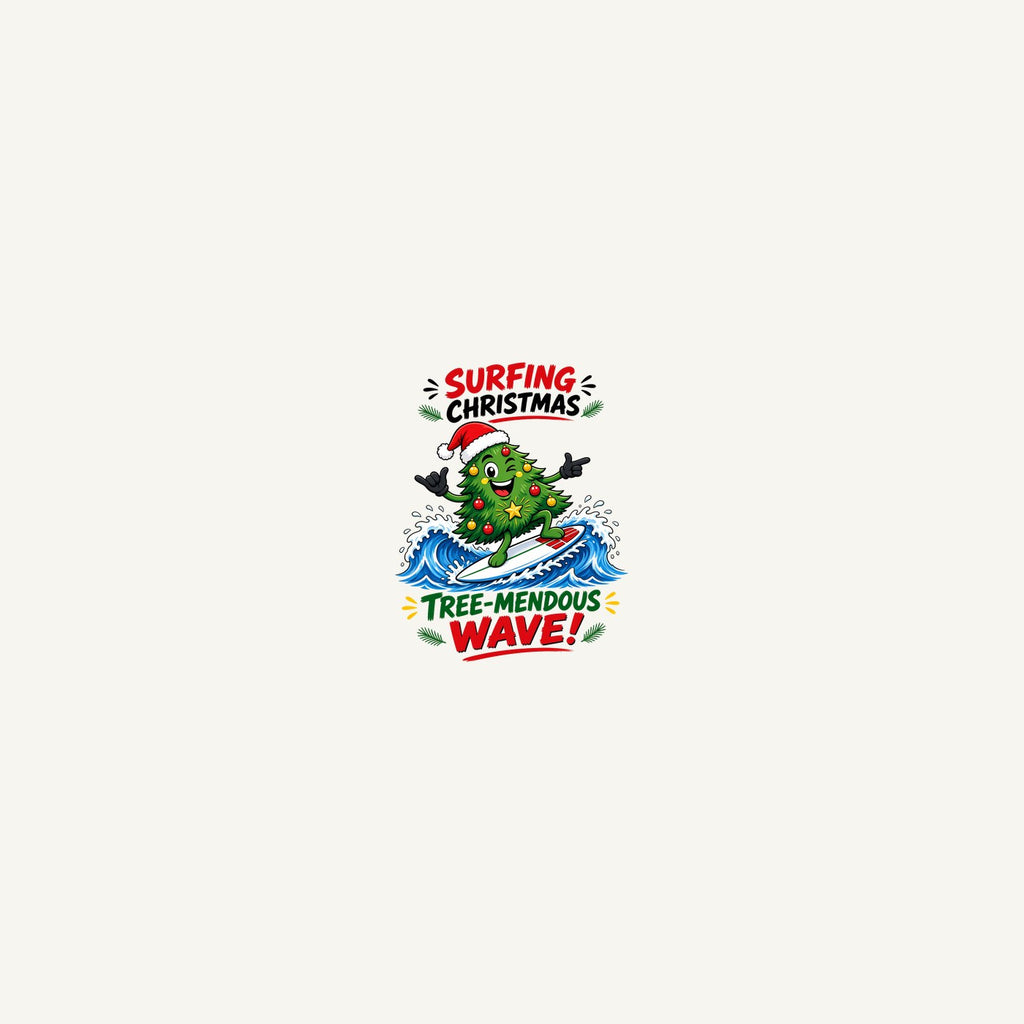 Tree-Mendous Wave Personalised Beach Towel