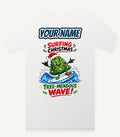 Tree-Mendous Wave Personalised Christmas T-Shirt and Hoodie