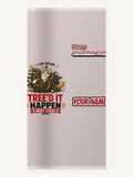 Tree'd It Happen Personalised Beach Towel