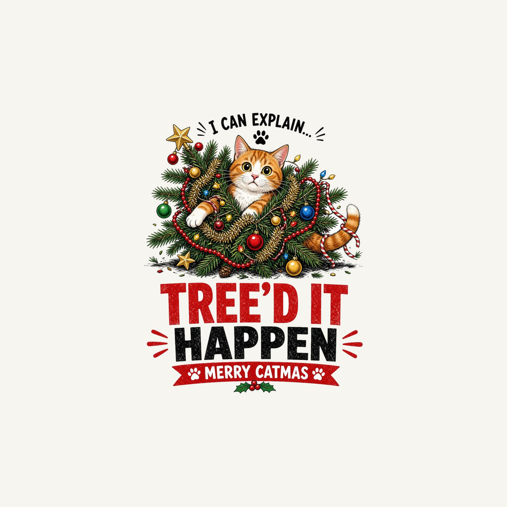 Tree'd It Happen Personalised Christmas Mug
