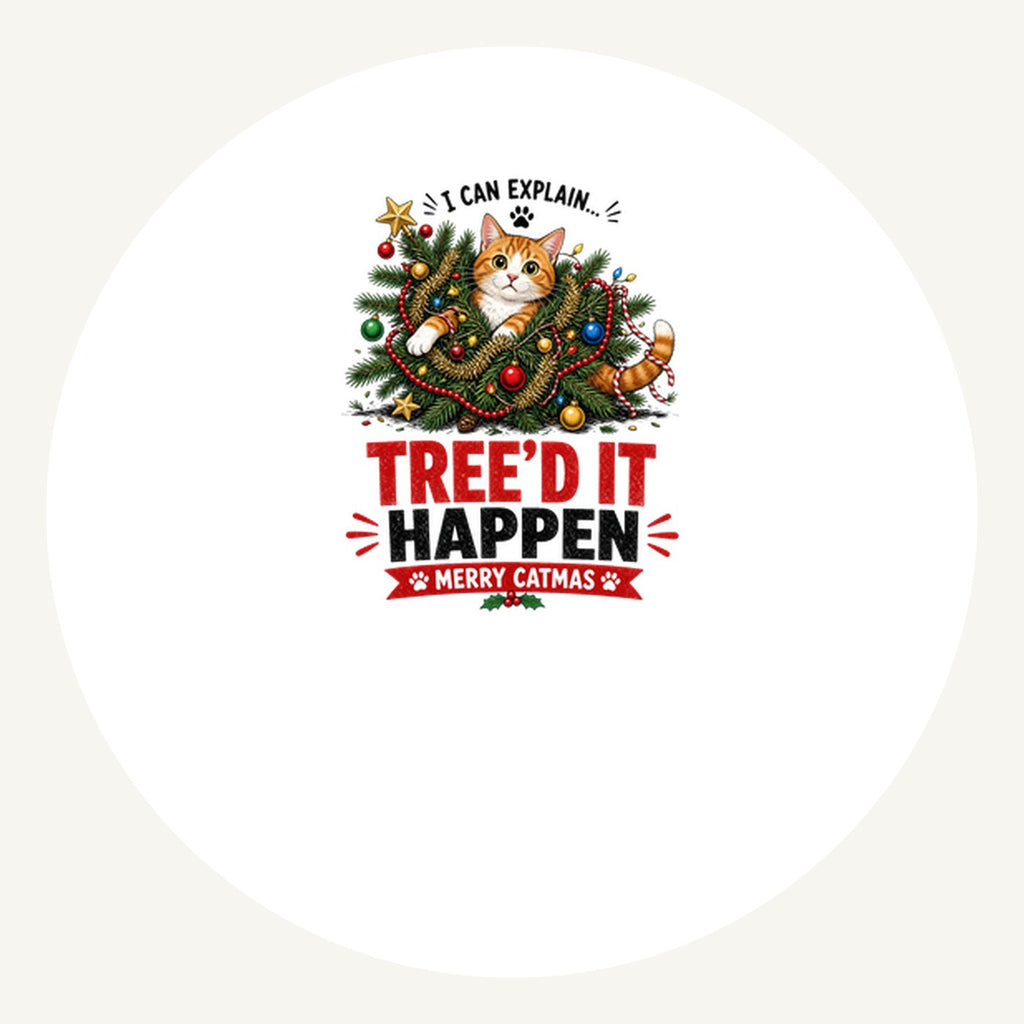 Tree'd It Happen Personalised Pewter Christmas Ornament
