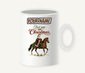 Trot Into Christmas Personalised Christmas Mug
