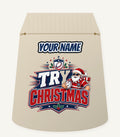 Try Christmas Rugby Santa Personalised Santa Sack
