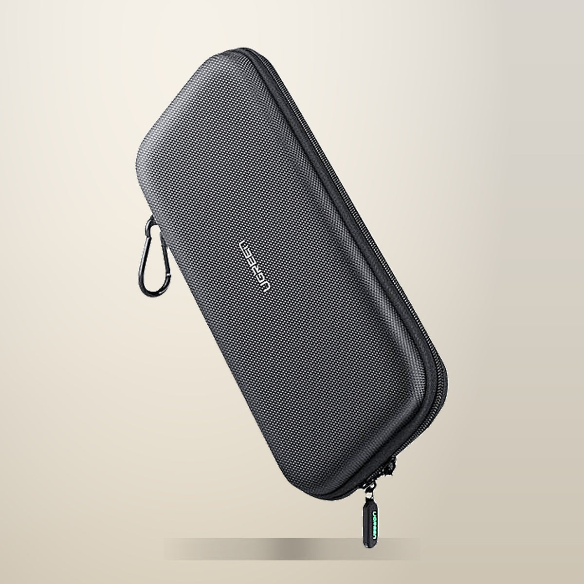 UGREEN Portable Case for Nintendo Switch, 9 Card Slots, on a plain cream background