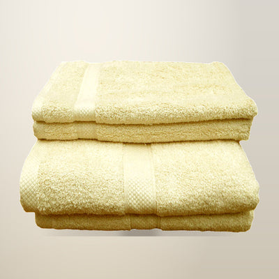 Uranus Cotton Bath Towel Set, 4 Pieces