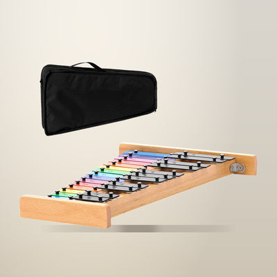 VEVOR 27 Note Glockenspiel with 4 Mallets and Carry Bag
