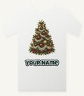 Victorian Christmas Tree Personalised Christmas T-Shirt and Hoodie