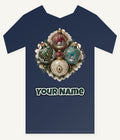 Victorian Glass Ornaments Personalised Kids Tee and Baby Bodysuit