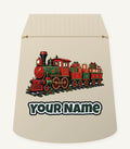 Vintage Christmas Train Personalised Santa Sack