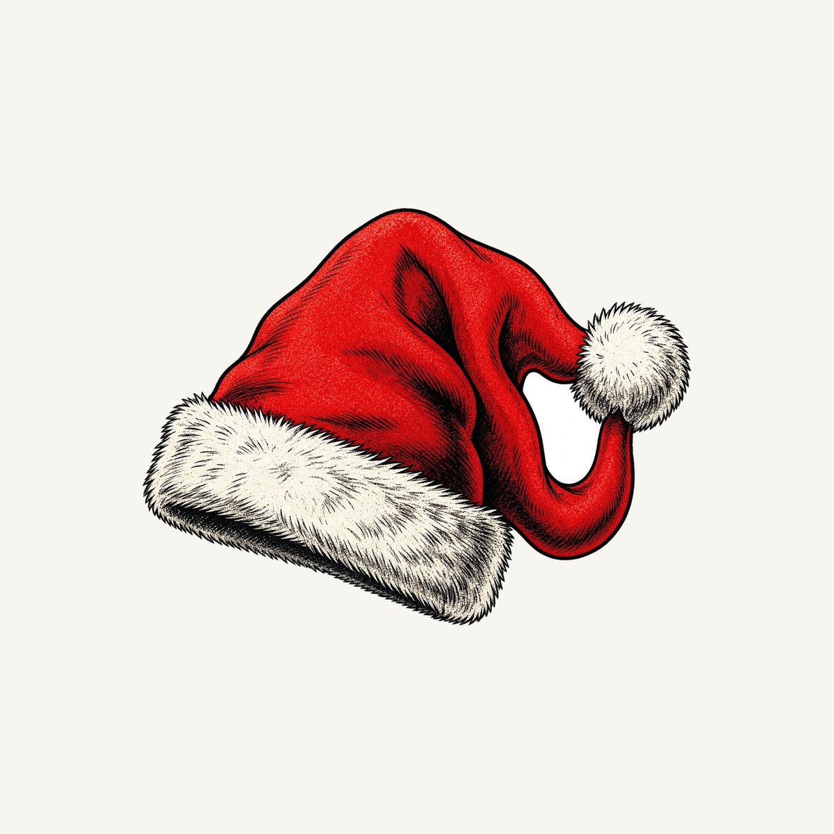 Vintage Santa Hat Personalised Kids Tee and Baby Bodysuit