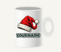 Vintage Santa Hat Personalised Christmas Mug